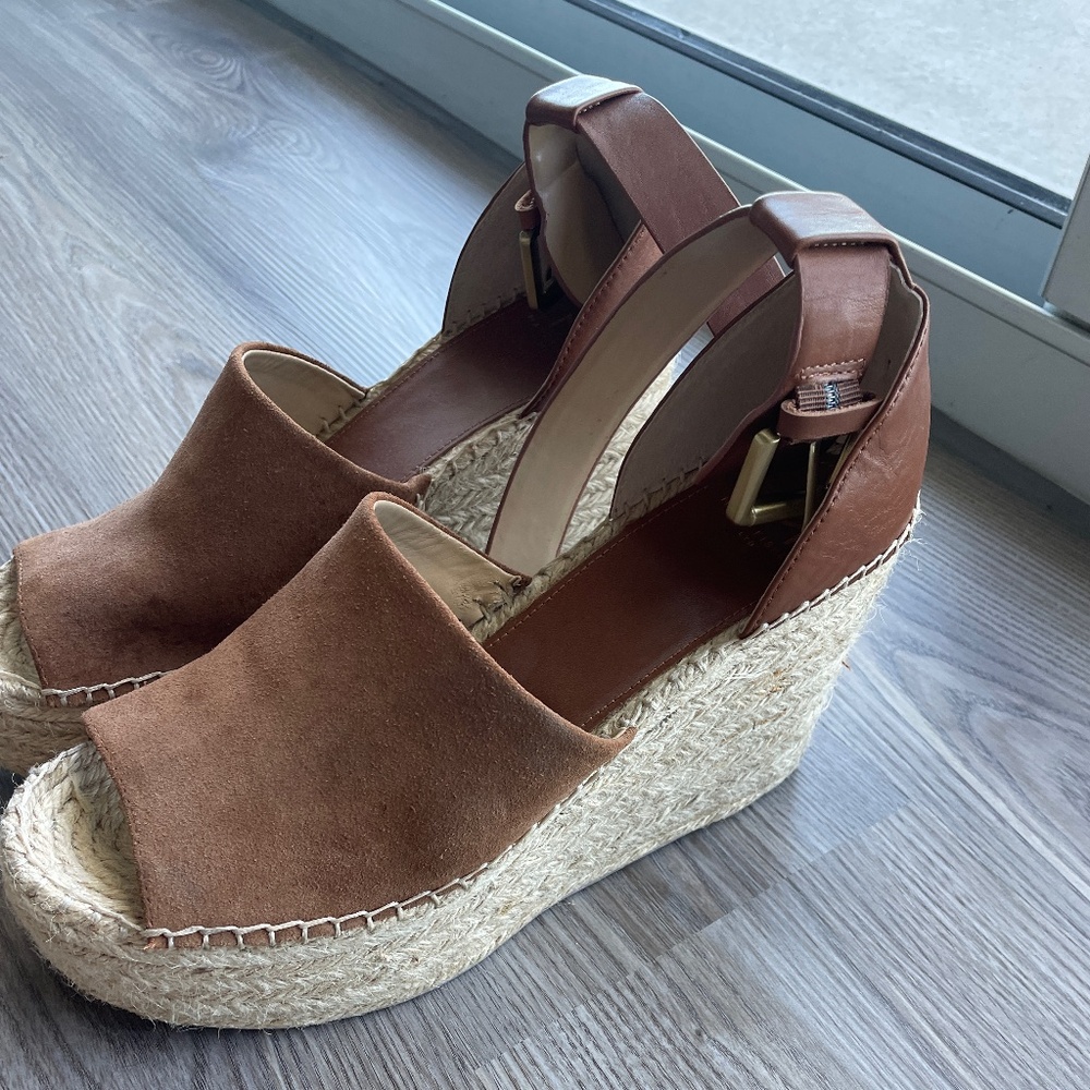 Marc Fisher Adalyn Espadrille Wedge Sandal 10